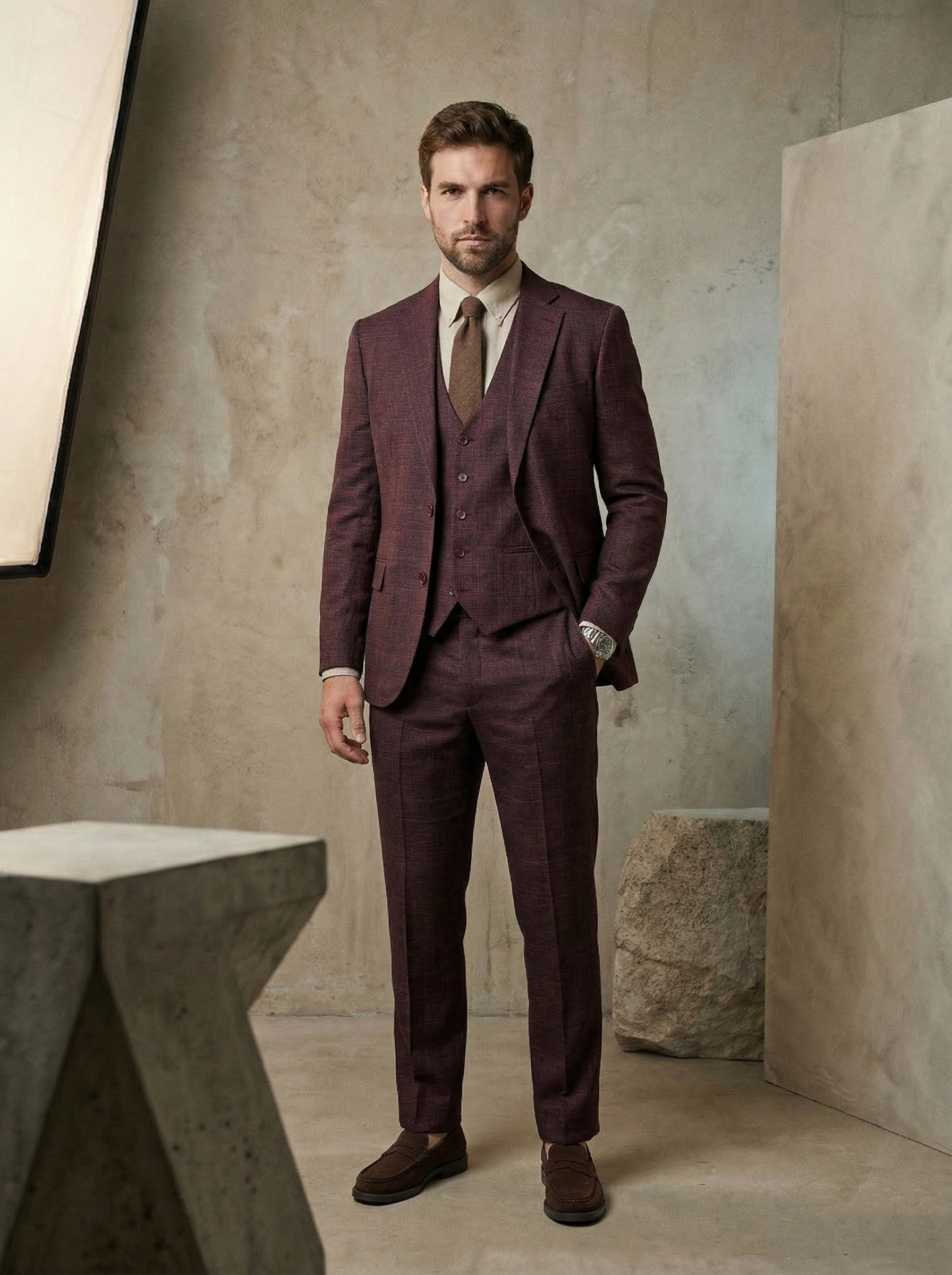 Локар Костюм тройка мужской